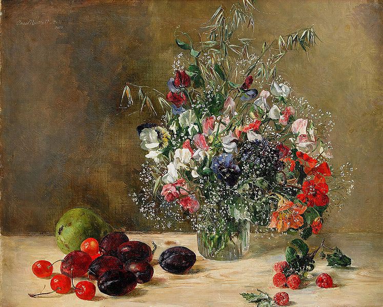 Still Life with Flowers and Fruits